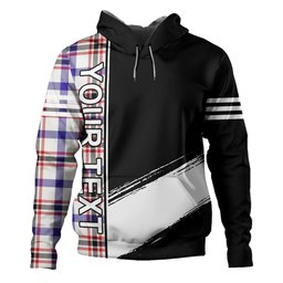ScotsTee Shop Scottish Boswell Dress Modern Clan Crest Tartan Hoodie Quarter Personalized
