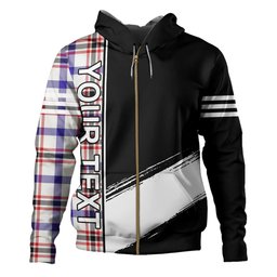 ScotsTee Shop Scottish Boswell Dress Modern Clan Crest Tartan Hoodie Quarter Personalized