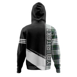 ScotsTee Shop Scottish Campbell of Cawdor Dress Ancient 2 Clan Crest Tartan Hoodie Quarter Personalized