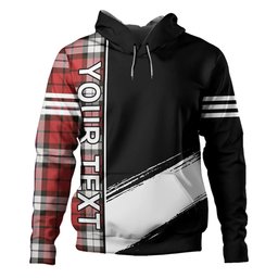 ScotsTee Shop Scottish Brodie Dress Weathered Clan Crest Tartan Hoodie Quarter Personalized
