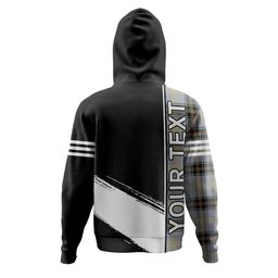 ScotsTee Shop Scottish Bell of the Borders Ancient Clan Crest Tartan Hoodie Quarter Personalized