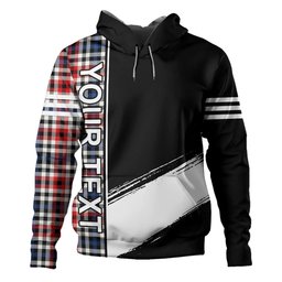 ScotsTee Shop Scottish Bell Border (Bell Southern Bell) Modern Clan Crest Tartan Hoodie Quarter Personalized
