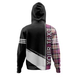 ScotsTee Shop Scottish Cameron of Erracht Dress #2 Ancient 2 Clan Crest Tartan Hoodie Quarter Personalized