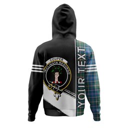 ScotsTee Shop Scottish Couper (Coupar) Ancient Clan Crest Tartan Hoodie Quarter Personalized