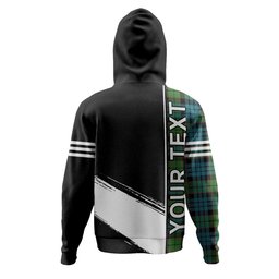 ScotsTee Shop Scottish Fletcher Family Ancient Clan Crest Tartan Hoodie Quarter Personalized