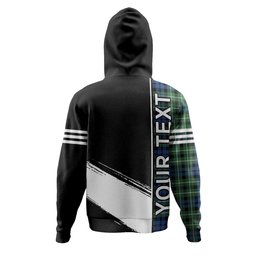 ScotsTee Shop Scottish Graham of Montrose Modern Clan Crest Tartan Hoodie Quarter Personalized
