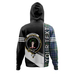 ScotsTee Shop Scottish Couper (Coupar) Modern Clan Crest Tartan Hoodie Quarter Personalized