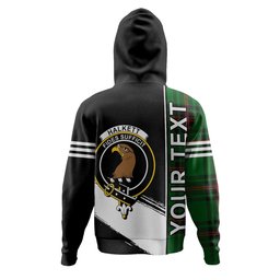 ScotsTee Shop Scottish Halkett Clan Crest Tartan Hoodie Quarter Personalized