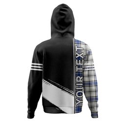 ScotsTee Shop Scottish Haney Modern Clan Crest Tartan Hoodie Quarter Personalized