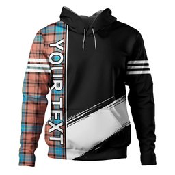 ScotsTee Shop Scottish Haney Dress Modern Clan Crest Tartan Hoodie Quarter Personalized