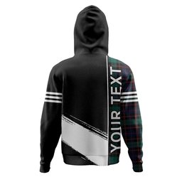 ScotsTee Shop Scottish Guthrie Modern Clan Crest Tartan Hoodie Quarter Personalized