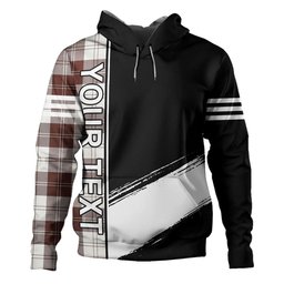 ScotsTee Shop Scottish Erskine Burgundy Clan Crest Tartan Hoodie Quarter Personalized