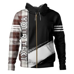 ScotsTee Shop Scottish Erskine Burgundy Clan Crest Tartan Hoodie Quarter Personalized