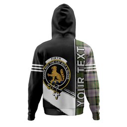 ScotsTee Shop Scottish Firth of Tay (Gillies Dress) Ancient Clan Crest Tartan Hoodie Quarter Personalized