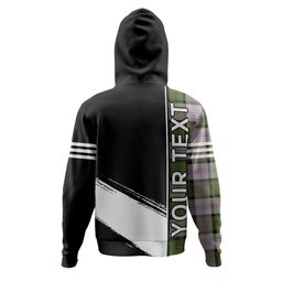 ScotsTee Shop Scottish Firth of Tay (Gillies Dress) Ancient Clan Crest Tartan Hoodie Quarter Personalized