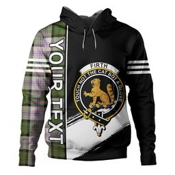 ScotsTee Shop Scottish Firth of Tay (Gillies Dress) Ancient Clan Crest Tartan Hoodie Quarter Personalized