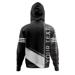 ScotsTee Shop Scottish Dyce Weathered Clan Crest Tartan Hoodie Quarter Personalized