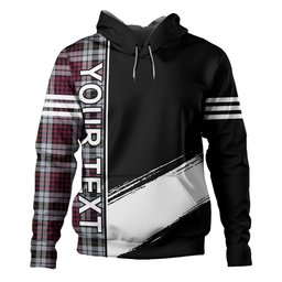 ScotsTee Shop Scottish Little Dress Modern Clan Crest Tartan Hoodie Quarter Personalized