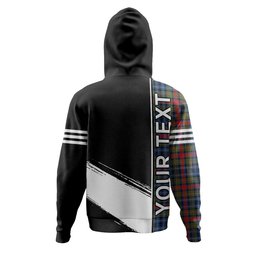 ScotsTee Shop Scottish MacDonald of P.E. Island (Donald of P.E. Island) Modern Clan Crest Tartan Hoodie Quarter Personalized