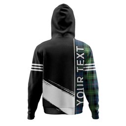 ScotsTee Shop Scottish Huntly Gordon Gathering 2000 Modern Clan Crest Tartan Hoodie Quarter Personalized