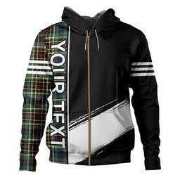 ScotsTee Shop Scottish Hislop #2 Modern Clan Crest Tartan Hoodie Quarter Personalized