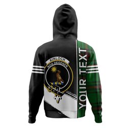 ScotsTee Shop Scottish Kinloch Clan Crest Tartan Hoodie Quarter Personalized