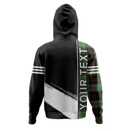ScotsTee Shop Scottish MacDiarmid Ancient Clan Crest Tartan Hoodie Quarter Personalized