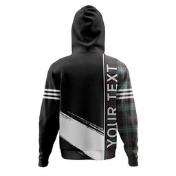 ScotsTee Shop Scottish Huntly Gordon Gathering 2000 Weathered Clan Crest Tartan Hoodie Quarter Personalized