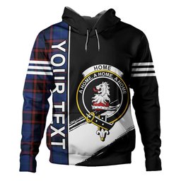 ScotsTee Shop Scottish Home Modern Clan Crest Tartan Hoodie Quarter Personalized