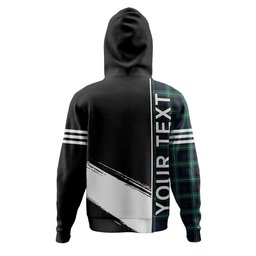 ScotsTee Shop Scottish Lamont Modern Clan Crest Tartan Hoodie Quarter Personalized