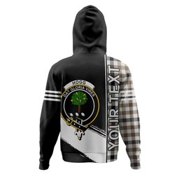 ScotsTee Shop Scottish Hogg Ancient Clan Crest Tartan Hoodie Quarter Personalized