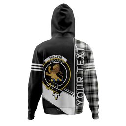 ScotsTee Shop Scottish MacFie of Colonsay Dress (MacPhee of Colonsay Dress) Modern Clan Crest Tartan Hoodie Quarter Personalized