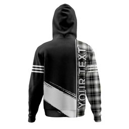 ScotsTee Shop Scottish MacFie of Colonsay Dress (MacPhee of Colonsay Dress) Modern Clan Crest Tartan Hoodie Quarter Personalized