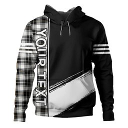 ScotsTee Shop Scottish MacFie of Colonsay Dress (MacPhee of Colonsay Dress) Ancient Clan Crest Tartan Hoodie Quarter Personalized