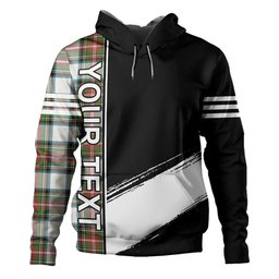ScotsTee Shop Scottish Stewart Dress Ancient Clan Crest Tartan Hoodie Quarter Personalized