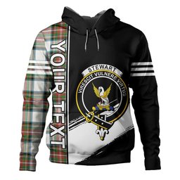 ScotsTee Shop Scottish Stewart Dress Ancient Clan Crest Tartan Hoodie Quarter Personalized