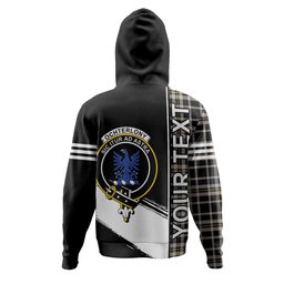 ScotsTee Shop Scottish Ochterlony (Auchterlony) Ancient Clan Crest Tartan Hoodie Quarter Personalized
