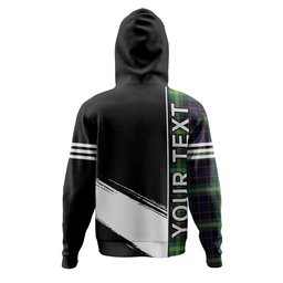ScotsTee Shop Scottish Watson (Wate Watt) Modern Clan Crest Tartan Hoodie Quarter Personalized