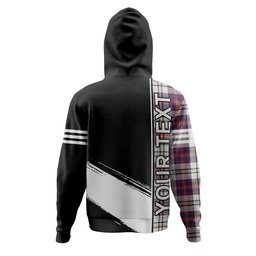 ScotsTee Shop Scottish Walker Dress Modern Clan Crest Tartan Hoodie Quarter Personalized