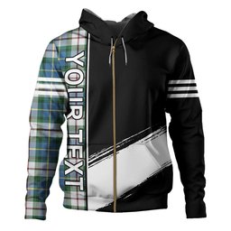 ScotsTee Shop Scottish MacLeod of California Ancient Clan Crest Tartan Hoodie Quarter Personalized