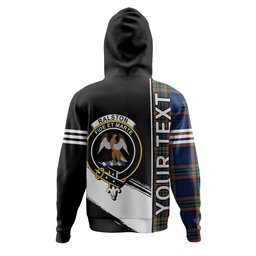 ScotsTee Shop Scottish Ralston UK Modern Clan Crest Tartan Hoodie Quarter Personalized