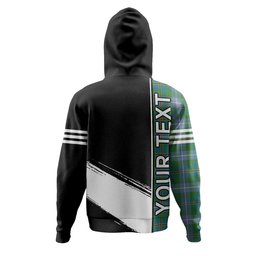 ScotsTee Shop Scottish Porteous Ancient Clan Crest Tartan Hoodie Quarter Personalized