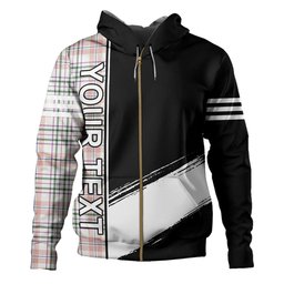 ScotsTee Shop Scottish Shaw Women's Dress Ancient Clan Crest Tartan Hoodie Quarter Personalized