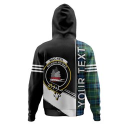 ScotsTee Shop Scottish MacNeil of Colonsay (MacNeil of Barra of Colonsay) Ancient Clan Crest Tartan Hoodie Quarter Personalized
