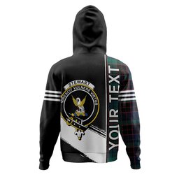 ScotsTee Shop Scottish Stewart Old Modern Clan Crest Tartan Hoodie Quarter Personalized