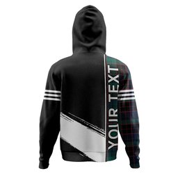 ScotsTee Shop Scottish Stewart Old Modern Clan Crest Tartan Hoodie Quarter Personalized