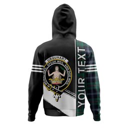ScotsTee Shop Scottish Urquhart Modern Clan Crest Tartan Hoodie Quarter Personalized