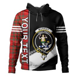 ScotsTee Shop Scottish Murray Plaid Artifact Modern Clan Crest Tartan Hoodie Quarter Personalized