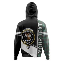 ScotsTee Shop Scottish Ralston US Modern Clan Crest Tartan Hoodie Quarter Personalized
