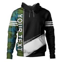 ScotsTee Shop Scottish Muir Ancient Clan Crest Tartan Hoodie Quarter Personalized